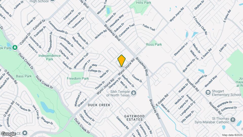 3932 Wymess Dr Map and Location Details