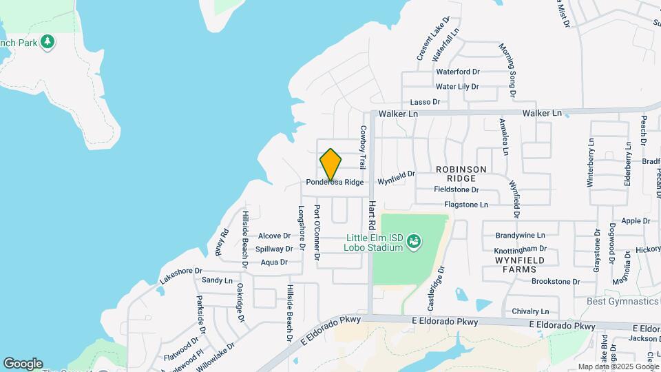 1024 Ponderosa Ridge Map and Location Details