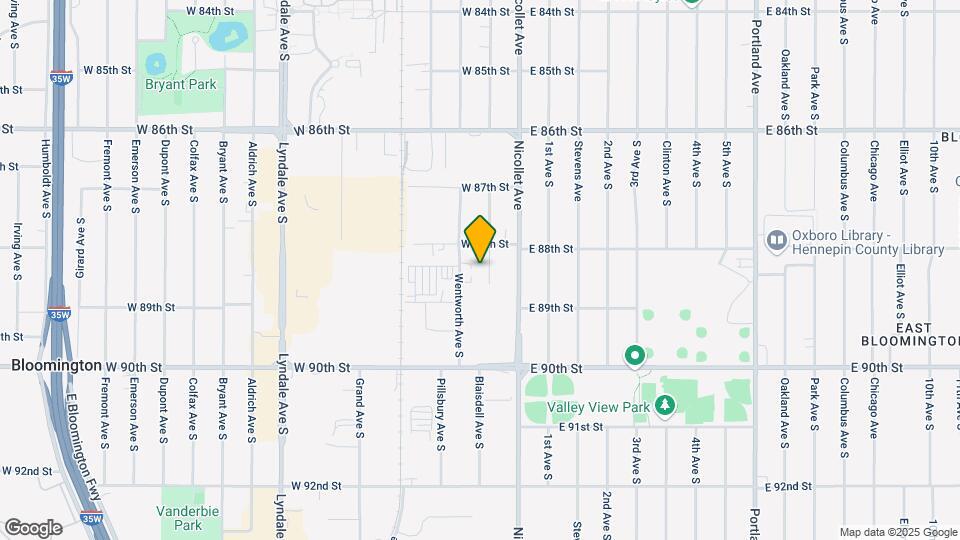 8810 Blaisdell Ave S Map and Location Details