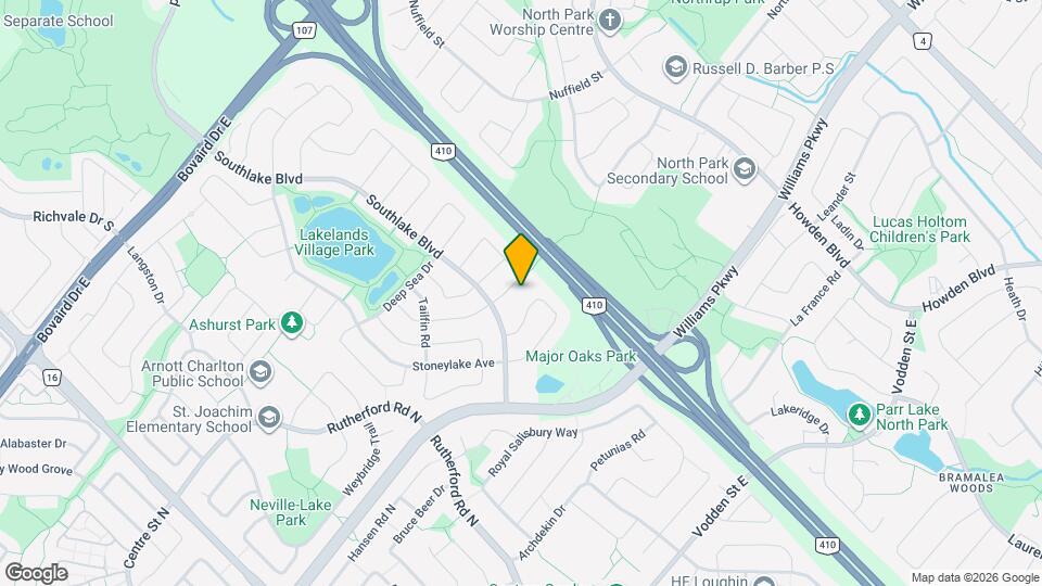 114 Rocky Point Crescent Map and Location Details