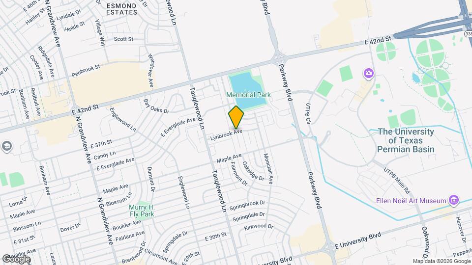 1617 Twin Oaks Cir Map and Location Details