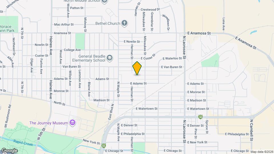 211 E Jackson St, Unit 211 east jackson Mapa y Detalles de la Ubicación