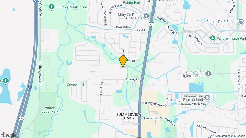 10340 Avelar Ridge Dr Map and Location Details