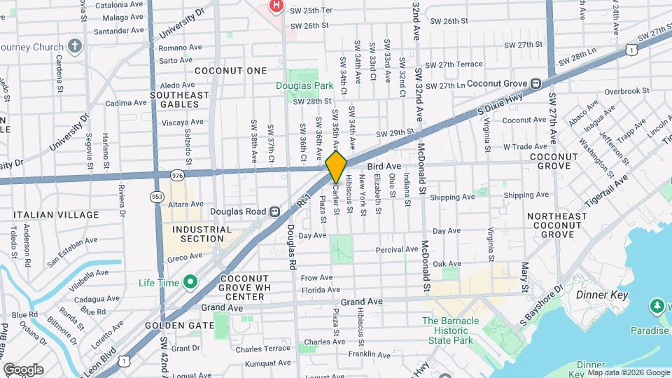 3055 Carter St Map and Location Details