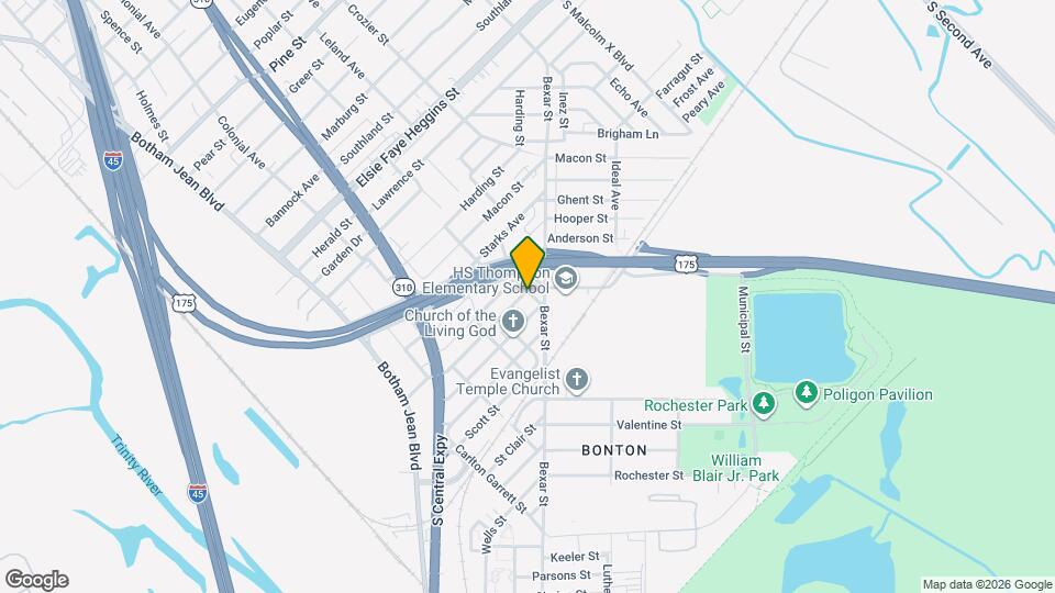 2532 Lowery St Map and Location Details