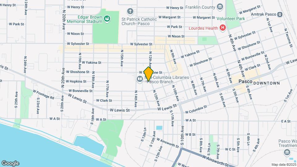 1304 W Hopkins St Map and Location Details
