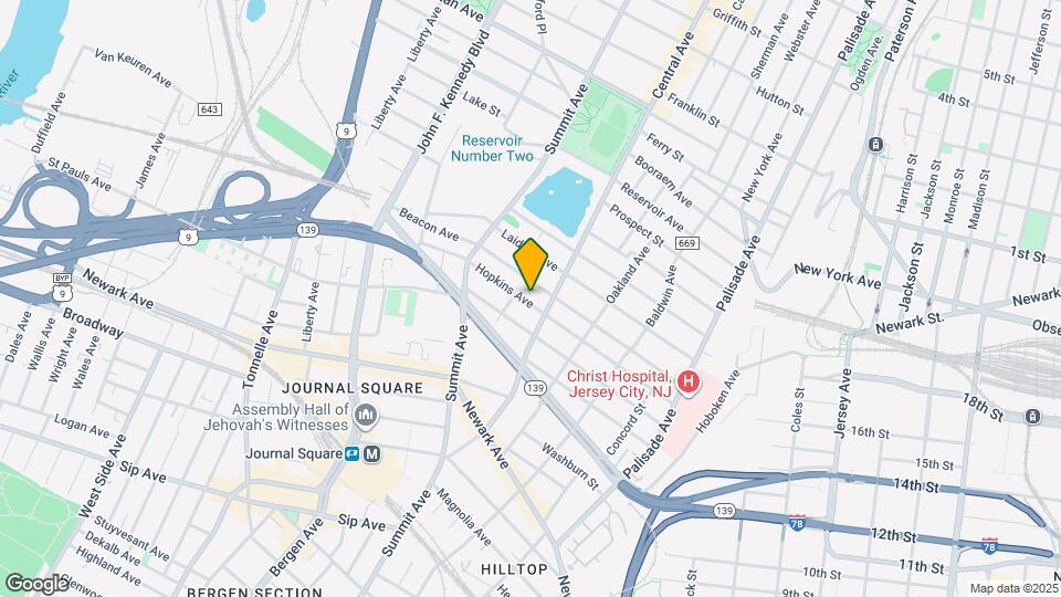 132 HOPKINS Ave Map and Location Details