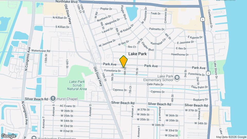 805 Foresteria Dr, Unit B Mapa y Detalles de la Ubicación