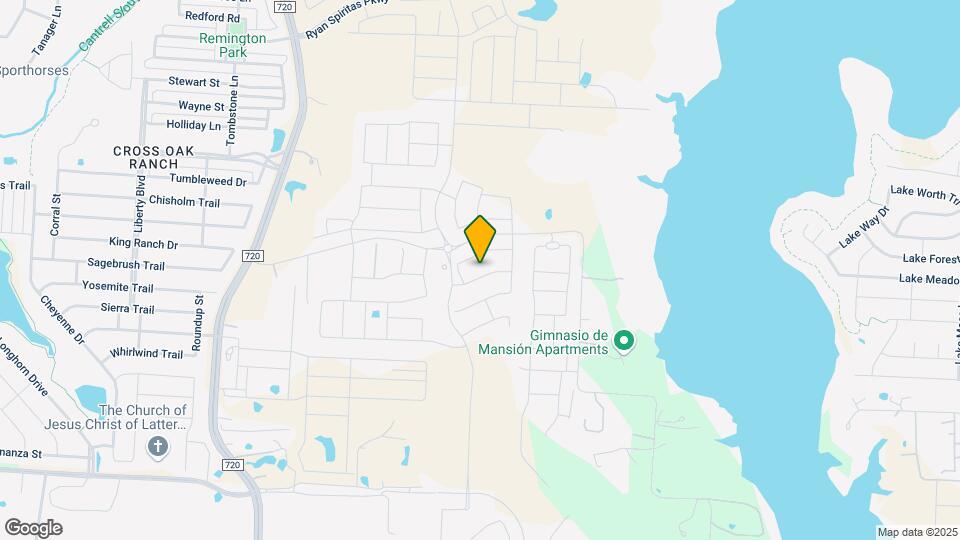 9521 Blue Stem Ln Map and Location Details