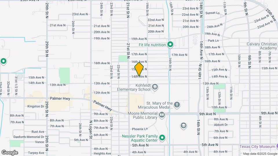 1925 14th Ave N Map and Location Details