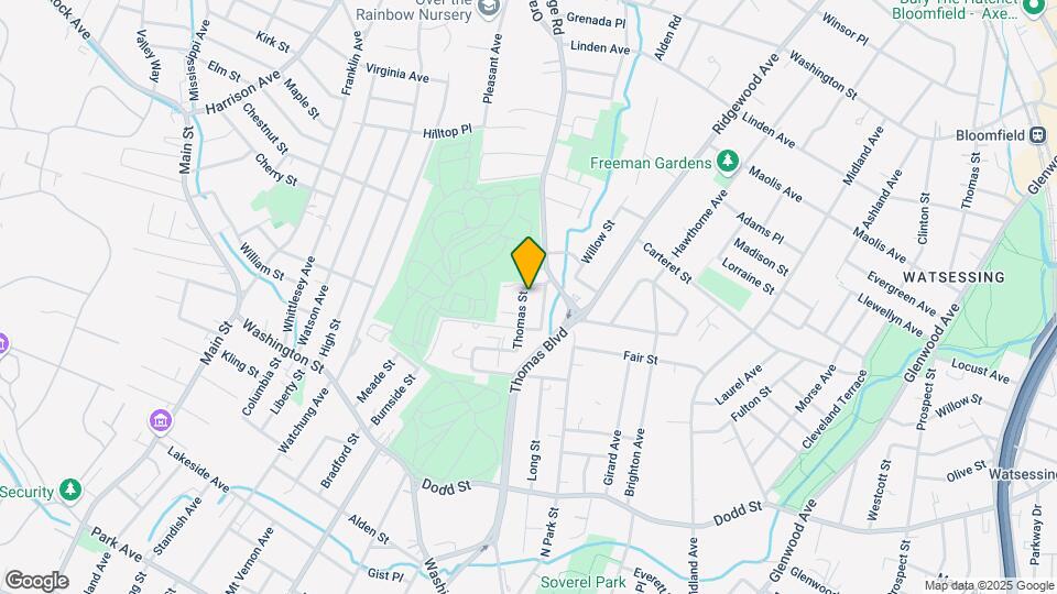 626 Thomas St-Unit -1st floor Map and Location Details