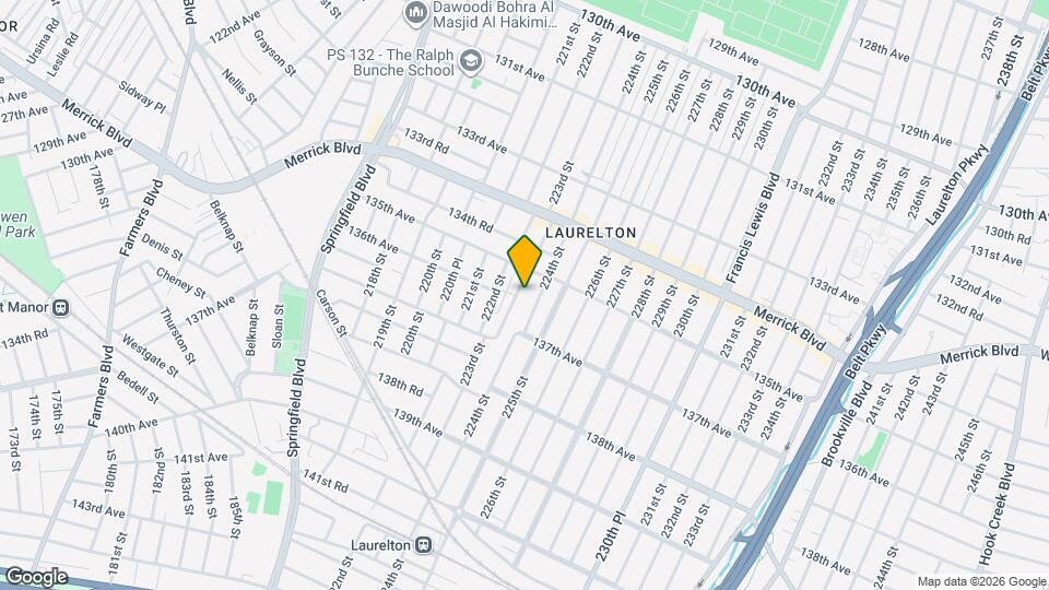 135-25-135223 223rd St Map and Location Details