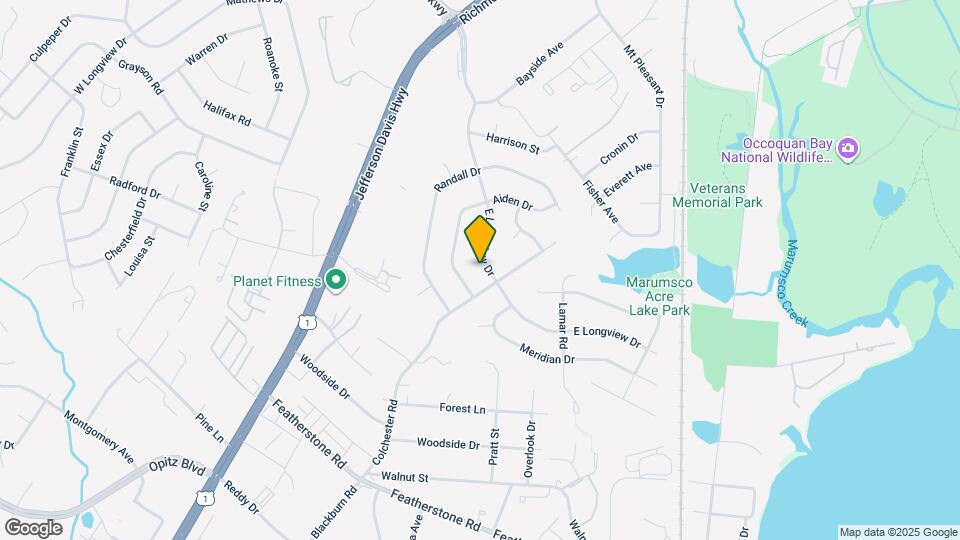 1326 E Longview Dr Map and Location Details