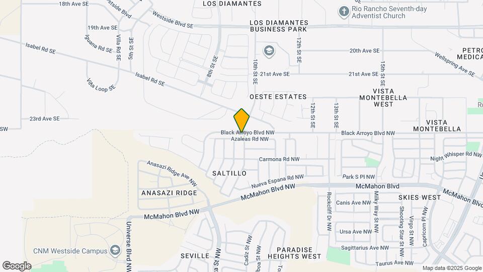 6281 Azaleas Rd NW Map and Location Details