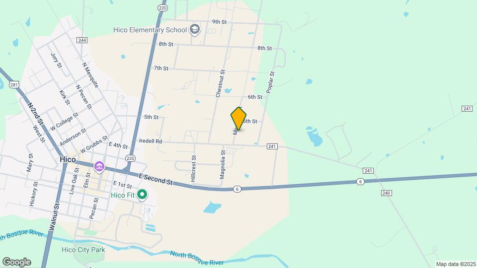 407 Magnolia St Map and Location Details