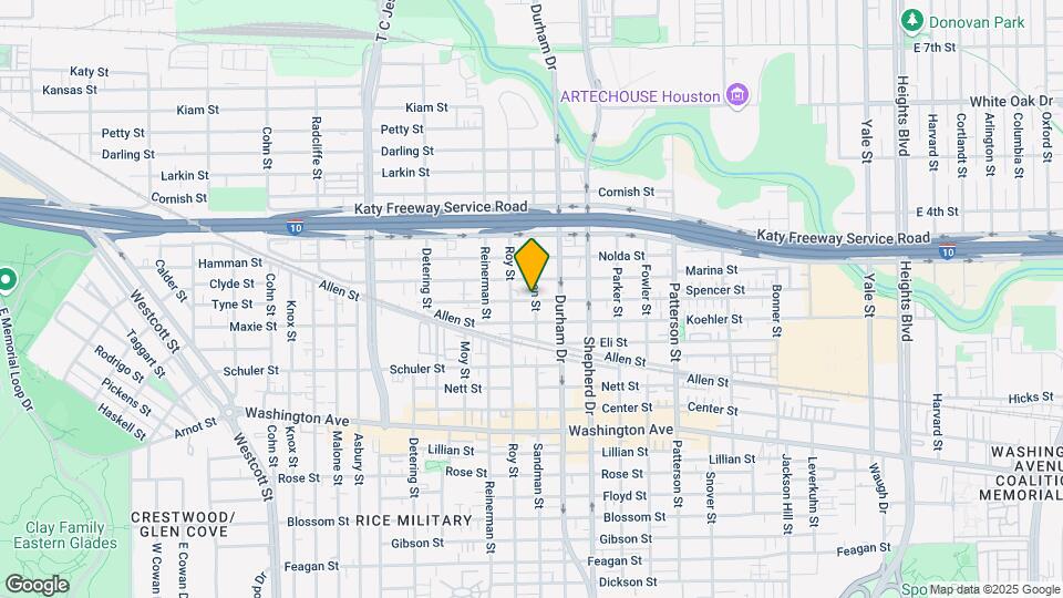 5002 Eigel St Mapa y Detalles de la Ubicación