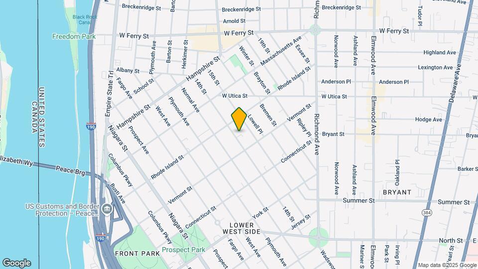 305 14th St Map and Location Details