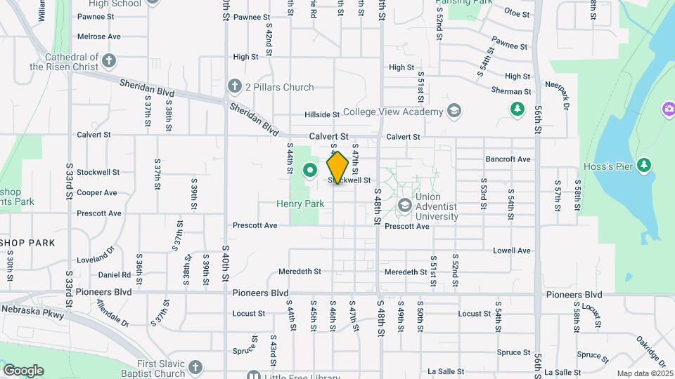 3820 S 46th St Map and Location Details