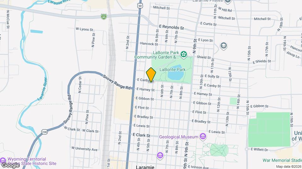 866 N 5th St Mapa y Detalles de la Ubicación