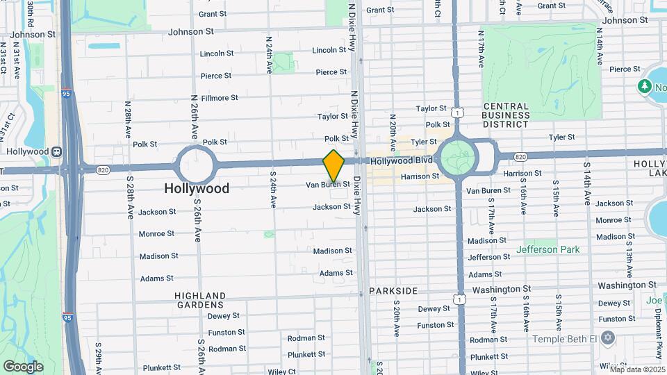 2150 Van Buren St, Unit 102 Map and Location Details