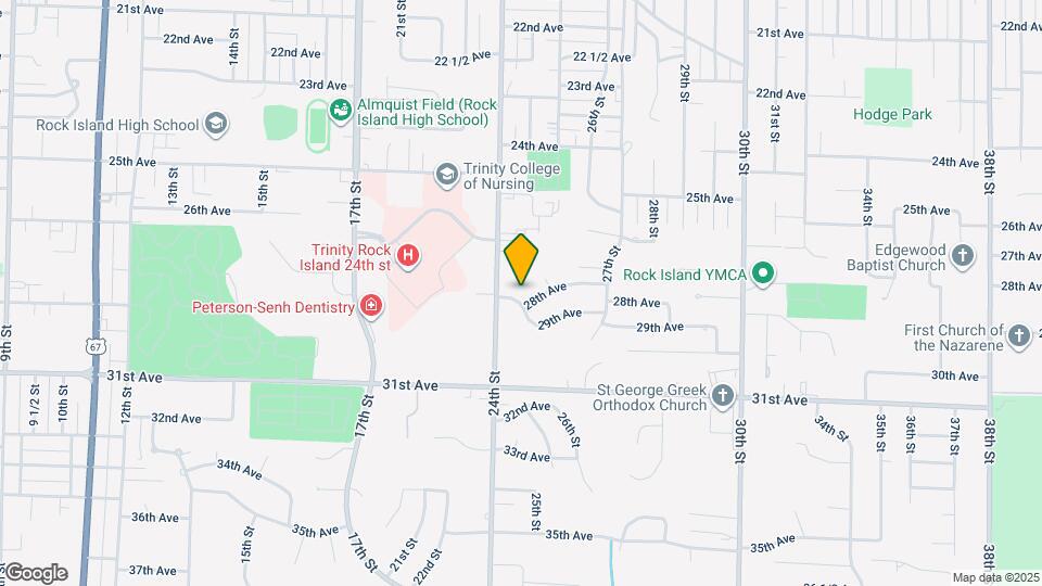 2419 28th Ave Map and Location Details