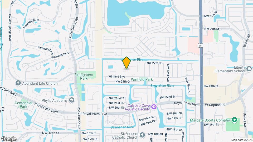 6605 Winfield Blvd Map and Location Details