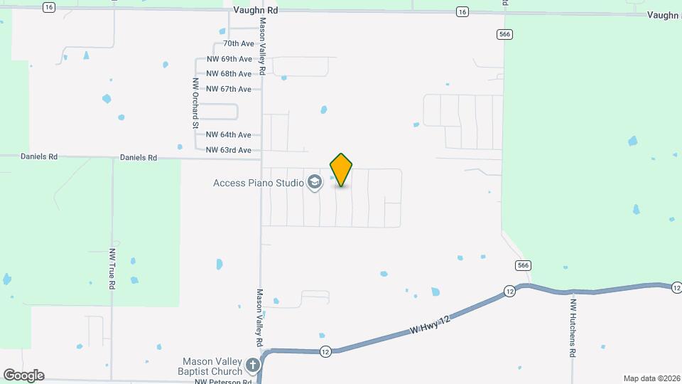 6100 NW Silas St Map and Location Details