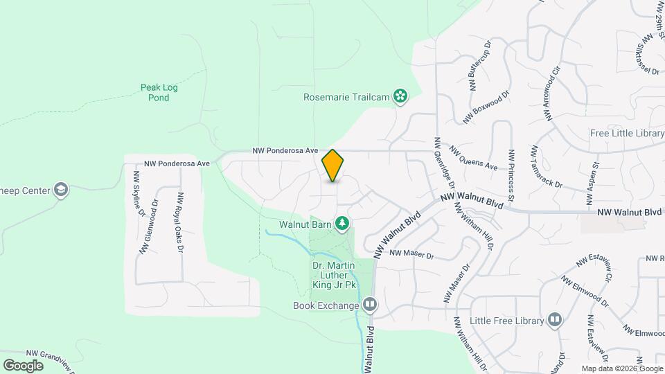 4967 NW Lavender Cir Map and Location Details