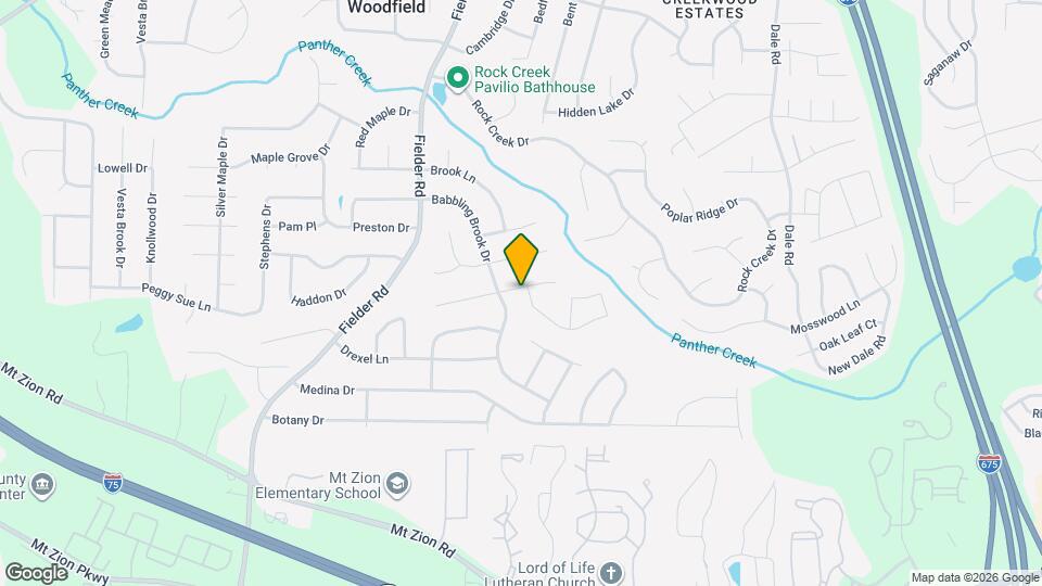 3133 Glen Hollow Dr Map and Location Details