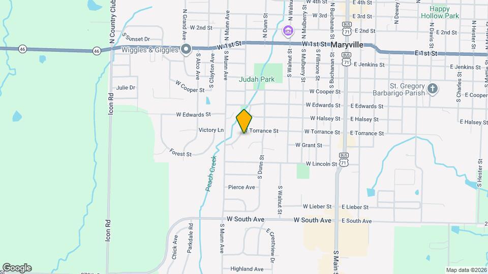 718 W Torrance St Map and Location Details