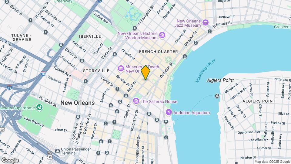 326 Chartres St Map and Location Details