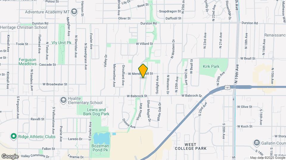 36 Hunters Way Map and Location Details