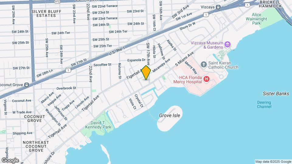 1717 N Bayshore Dr Map and Location Details