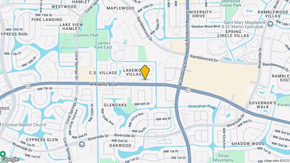 9971 W Atlantic Blvd Map and Location Details