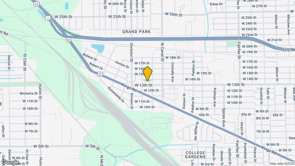2265 W 13th St Map and Location Details