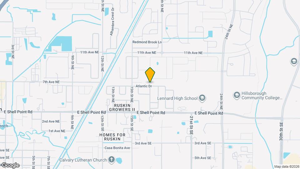 1620 Atlantic Dr Map and Location Details