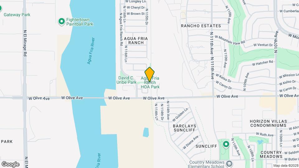 9079 N 115th Dr Map and Location Details