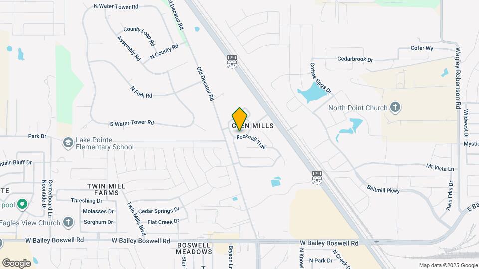 4612 Rockmill Trail Map and Location Details