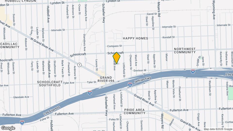 This beautifully updated 3-bedroom, 1-bath single-family home is ready for move-in!, Unit 06101 Mapa y Detalles de la Ubicación