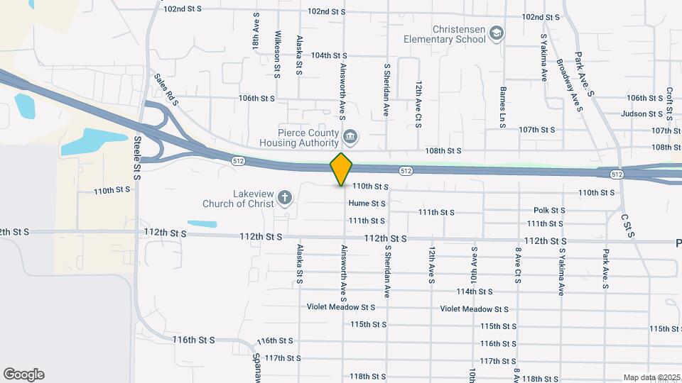 11002 Ainsworth Ave S, Unit A Map and Location Details