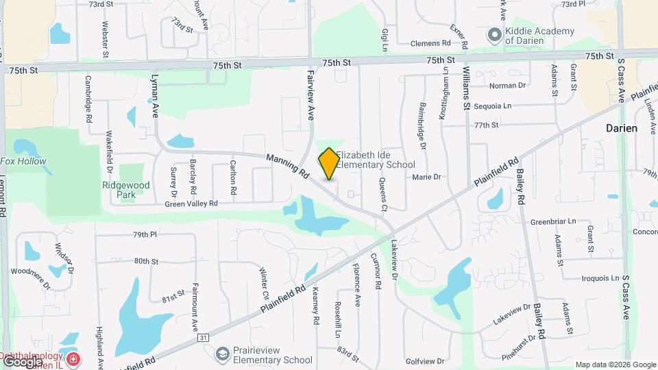 1938 Manning Rd Map and Location Details