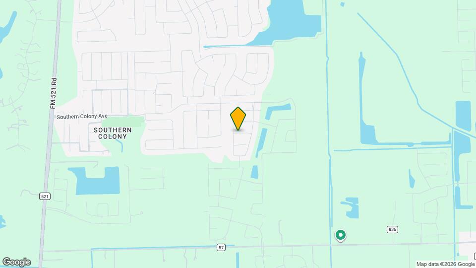 1107 Toledo Bend Pass Map and Location Details