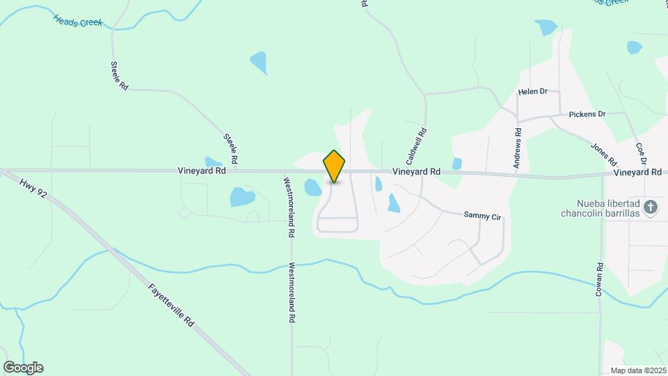 236 Vineyard Ridge Dr Map and Location Details
