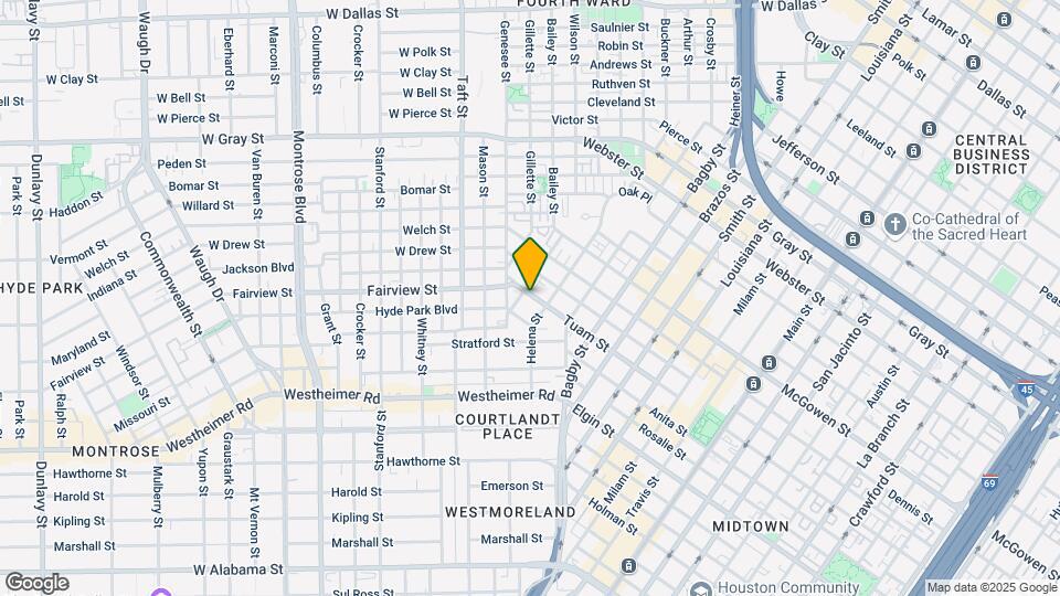 2901 Albany St Map and Location Details