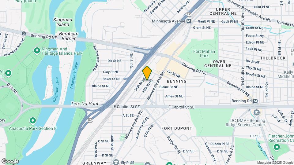 182 36th St NE Map and Location Details