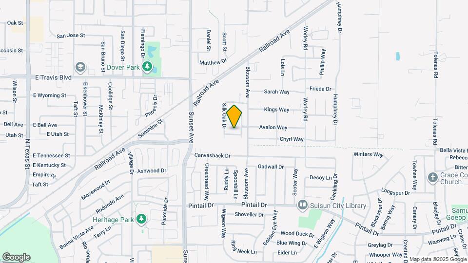 370 Hibiscus Ln Map and Location Details