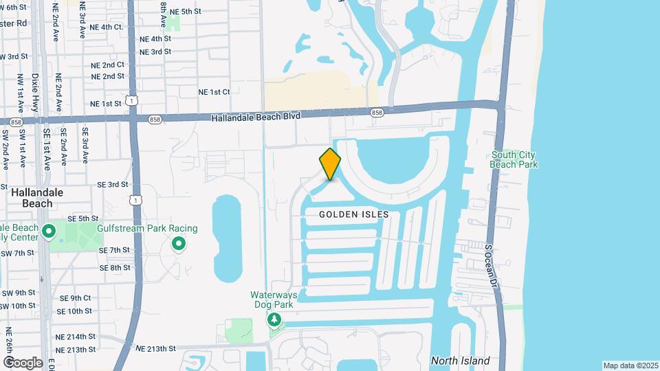 460 Paradise Isle Blvd Map and Location Details