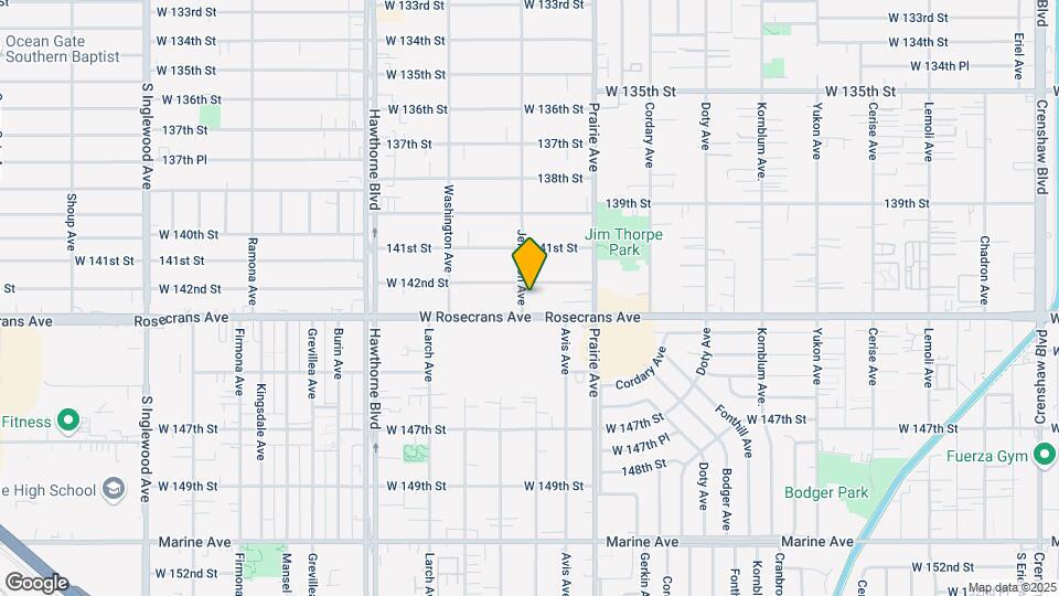 14228 Jefferson Ave Map and Location Details