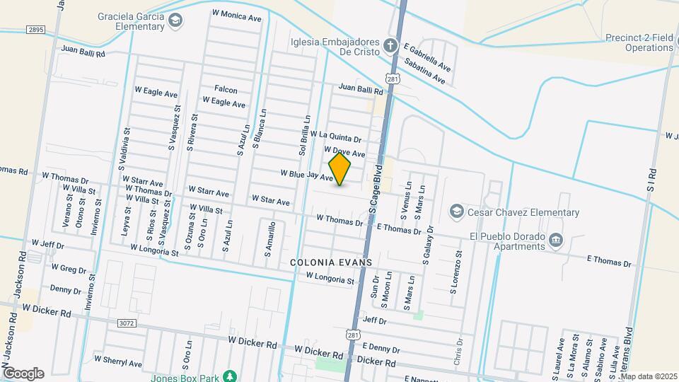 206 W Albatross Ave Map and Location Details