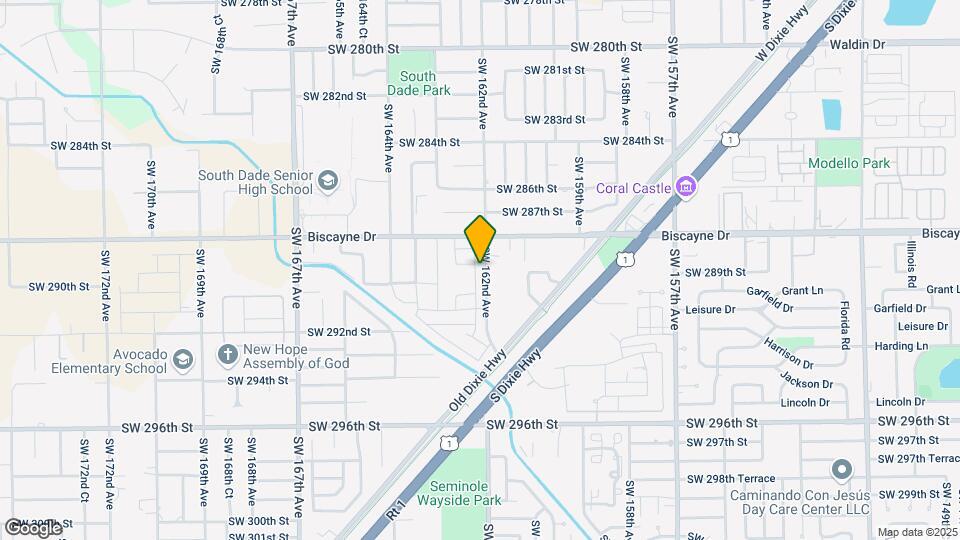 28933 SW 162nd Ct Map and Location Details